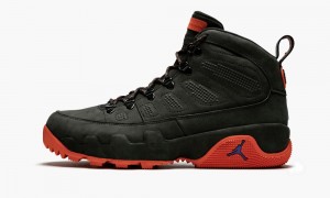 Nike AIr Jordan 9 Boot 'UNIVERSITY OF FLORIDA PE' Schoenen Heren Zwart Oranje Nederland | 681537-CZN