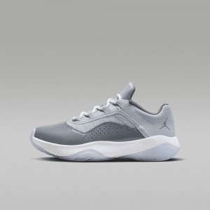 Nike Air Jordan 11 CMFT Low Schoenen Kinderen Grijs Wit Grijs Nederland | 058312-DZL