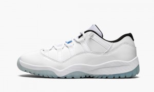 Nike Air Jordan 11 PS 'Legend Blue' Schoenen Kinderen Wit Blauw Nederland | 687129-TNJ