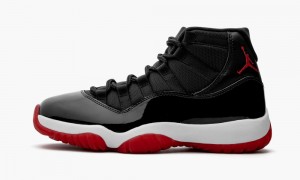 Nike Air Jordan 11 Retro 'Bred 2019' Schoenen Heren Zwart Wit Rood Nederland | 634205-LMB