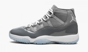 Nike Air Jordan 11 Retro 'Cool Grey' 2021 Schoenen Heren Grijs Wit Nederland | 502496-LTH