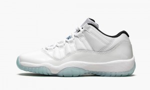 Nike Air Jordan 11 Retro GS 'Legend Blue' Schoenen Kinderen Wit Blauw Nederland | 305147-OST