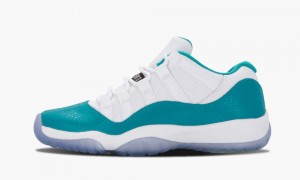 Nike Air Jordan 11 Retro Low (GS) 'Turbo Green' Schoenen Kinderen Wit Groen Nederland | 964012-ONI