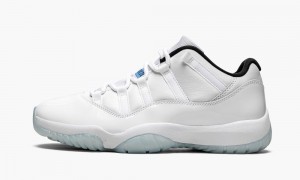 Nike Air Jordan 11 Retro Low 'Legend Blue' Schoenen Heren Wit Zwart Blauw Nederland | 428637-TEZ