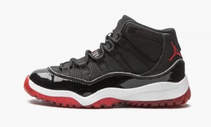 Nike Air Jordan 11 Retro (PS) 'Bred' Schoenen Kinderen Zwart Rood Wit Nederland | 915284-EQJ