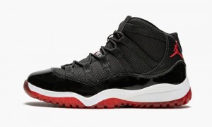 Nike Air Jordan 11 Retro (PS) 'Bred' Schoenen Kinderen Zwart Rood Wit Nederland | 139765-TIN