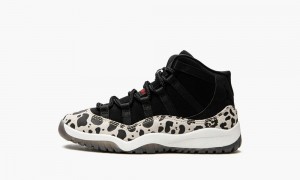 Nike Air Jordan 11 Retro Schoenen Kinderen Zwart Rood Wit Nederland | 152948-FQZ