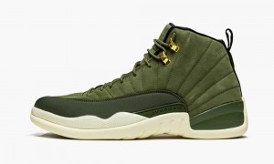 Nike Air Jordan 12 'CP3 Class of 2003' Schoenen Heren Olijfgroen Zwart Nederland | 036451-NQY