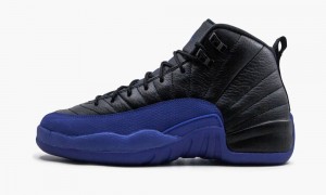 Nike Air Jordan 12 GS 'Royal' Schoenen Kinderen Zwart Koningsblauw Nederland | 850192-HVZ