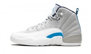 Nike Air Jordan 12 Retro BG 'UNC' Schoenen Kinderen Grijs Wit Nederland | 302546-IKP