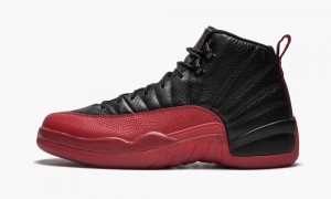Nike Air Jordan 12 Retro 'Flu Game 2016' Schoenen Heren Zwart Rood Nederland | 206518-VHP