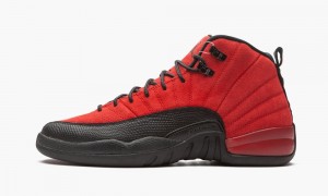 Nike Air Jordan 12 Retro GS 'Reverse Flu Game' Schoenen Kinderen Rood Zwart Nederland | 297604-FMO