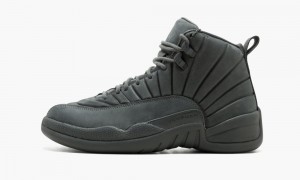 Nike Air Jordan 12 Retro 'PSNY' Schoenen Heren Donkergrijs Donkergrijs Zwart Nederland | 809142-CGJ