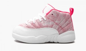 Nike Air Jordan 12 Retro TD 'Artic Punch' Schoenen Kinderen Wit Roze Nederland | 017926-EIY