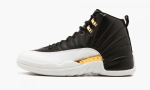 Nike Air Jordan 12 Retro 'Wing It' Schoenen Heren Zwart Metal Goud Wit Nederland | 860213-LEM