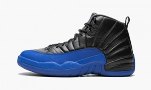 Nike Air Jordan 12 'Royal' Schoenen Heren Zwart Koningsblauw Zwart Nederland | 536789-HRZ