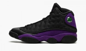 Nike Air Jordan 13 Retro 'Court Purple' Schoenen Heren Zwart Wit Paars Nederland | 610874-NPJ