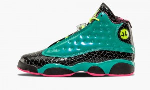 Nike Air Jordan 13 Retro DB BG 'Doernbecher' Schoenen Kinderen Groen Gekleurd Nederland | 207436-ADY
