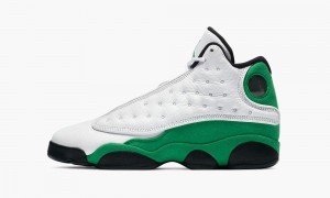 Nike Air Jordan 13 Retro (GS) 'Lucky Green' Schoenen Kinderen Wit Groen Zwart Nederland | 360294-ALB