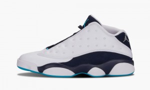 Nike Air Jordan 13 Retro Low 'Hornets' Schoenen Heren Wit Blauw Nederland | 634598-AIH