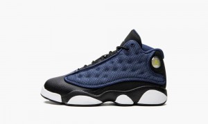 Nike Air Jordan 13 Retro PS 'Brave Blue' Schoenen Kinderen Blauw Zwart Wit Nederland | 975348-VSA