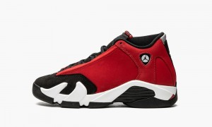 Nike Air Jordan 14 Retro GS 'Gym Red' Schoenen Kinderen Zwart Rood Wit Nederland | 890514-GZO