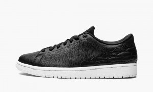 Nike Air Jordan 1 Centre Court Schoenen Heren Zwart Wit Nederland | 174809-TUP