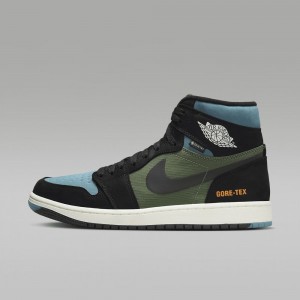 Nike Air Jordan 1 Element Schoenen Heren Zwart Blauw Olijfgroen Nederland | 467139-WOS