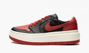 Nike Air Jordan 1 Elevate Low 'Bred' Schoenen Dames Zwart Rood Wit Nederland | 481590-HEV