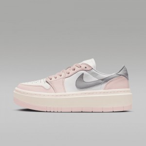 Nike Air Jordan 1 Elevate Low Schoenen Dames Roze Wit Nederland | 679013-SRD