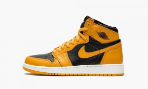 Nike Air Jordan 1 GS 'Pollen' Schoenen Kinderen Wit Zwart Geel Nederland | 180492-CVU