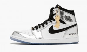 Nike Air Jordan 1 Hi Retro 'Think 16 / Kawhi Leonard' Schoenen Heren Zwart Wit Groen Nederland | 481735-KYX