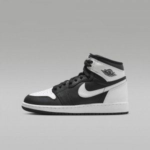 Nike Air Jordan 1 High OG "Black & White" Schoenen Kinderen Zwart Wit Nederland | 324651-WGC