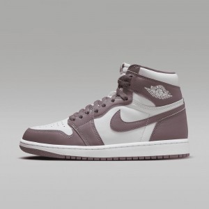 Nike Air Jordan 1 High OG "Mauve" Schoenen Dames Wit Blauw Paars Nederland | 924308-FRJ