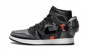 Nike Air Jordan 1 High OG 'Stash' Schoenen Heren Zwart Donkergrijs Nederland | 452389-BDM