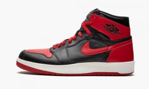 Nike Air Jordan 1 High The Return Schoenen Heren Zwart Rood Wit Nederland | 910527-YZK