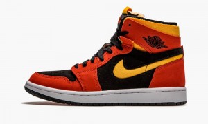 Nike Air Jordan 1 High Zoom CMFT 'Chile Red' Schoenen Heren Zwart Rood Wit Nederland | 896042-RGM