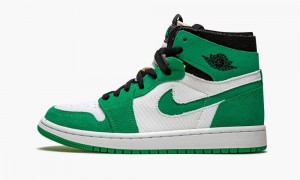 Nike Air Jordan 1 High Zoom CMFT 'Stadium Green' Schoenen Heren Groen Zwart Wit Nederland | 982015-XVO