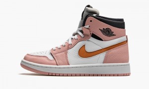 Nike Air Jordan 1 High Zoom CM 'Pink Glaze' Schoenen Dames Roze Nederland | 846753-EVI