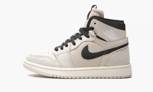 Nike Air Jordan 1 High Zoom CM 'Summit White' Schoenen Dames Wit Zwart Nederland | 413750-CNA