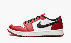 Nike Air Jordan 1 LOW G 'Chicago Jordan 1 Low Golf' Schoenen Heren Rood Zwart Wit Nederland | 739061-JSL