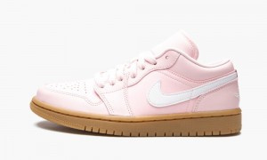 Nike Air Jordan 1 Low 'Arctic Pink Gum' Schoenen Dames Roze Wit Licht Nederland | 912805-TWO