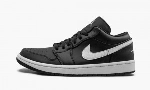 Nike Air Jordan 1 Low 'Black/White' Schoenen Dames Zwart Wit Nederland | 680472-MRW