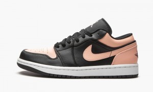 Nike Air Jordan 1 Low 'Crimson Tint' Schoenen Heren Zwart Rood Wit Nederland | 450976-IXB