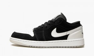 Nike Air Jordan 1 Low 'Diamond' Schoenen Heren Wit Zwart Nederland | 431790-FKJ