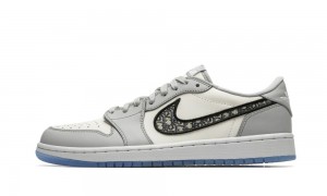 Nike Air Jordan 1 Low 'Dior' Schoenen Heren Grijs Nederland | 257364-IHE