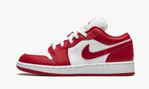Nike Air Jordan 1 Low GS 'Gym Red/White' Schoenen Kinderen Rood Rood Nederland | 418750-SMV