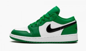 Nike Air Jordan 1 Low (GS) 'Pine Green' Schoenen Kinderen Diepgroen Nederland | 167052-EBP