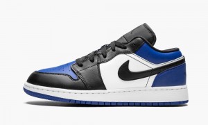 Nike Air Jordan 1 Low (GS) 'Royal Neus' Schoenen Kinderen Koningsblauw Zwart Wit Nederland | 259763-LFJ