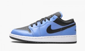 Nike Air Jordan 1 Low GS 'University Blue / Black' Schoenen Kinderen Blauw Zwart Wit Nederland | 972586-GYS
